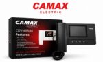 مانیتور آیفون تصویری CAMAX مدل CDV-46B/M با نمایشگر رنگی 4.6 اینچ، حافظه ضبط تصویر و ویدئو، کلید لمسی و قابلیت باز کردن درب