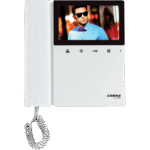 مانیتور آیفون تصویری CAMAX مدل CDV-46/T2 با نمایشگر رنگی 4.6 اینچ، کلیدهای لمسی و قابلیت باز کردن درب