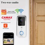 خانه هوشمند،پنل تک واحدی WIFI،چشمی پشت درب،ایفون تصویری،ایفون تصویری هوشمند،ایفون تصویری کامکث
