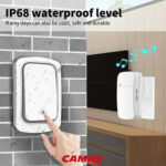 شاسی زنگ بیسیم بدون نیاز به باطری برد ۲۰۰ متر