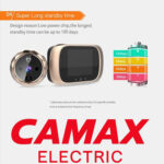 چشمی دیجیتال حافظه‌دار درب با مصرف باتری کم