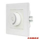 دیمر شیشه‌ای CAMAX | کلید دیمر ولومی تنظیم نور LED و لاینر Dimmable