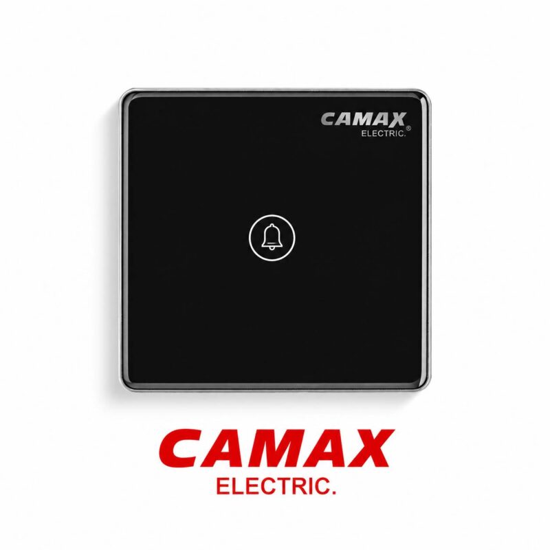 شاسی زنگ لمسی CAMAX | شاسی زنگ شیشه‌ای لمسی توکار