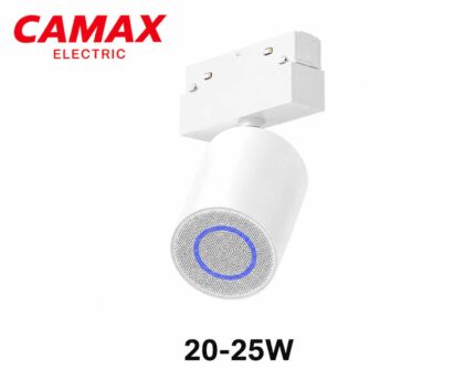 اسپیکر مگنتی سفید CAMAX با بلوتوث 5.4، صدای دالبی و توان 20 تا 25 وات